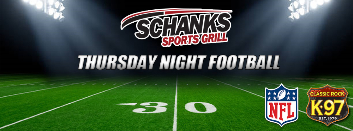 17/09/25 K-97 ARMY: Thursday Night Football at Schanks Sports Grill