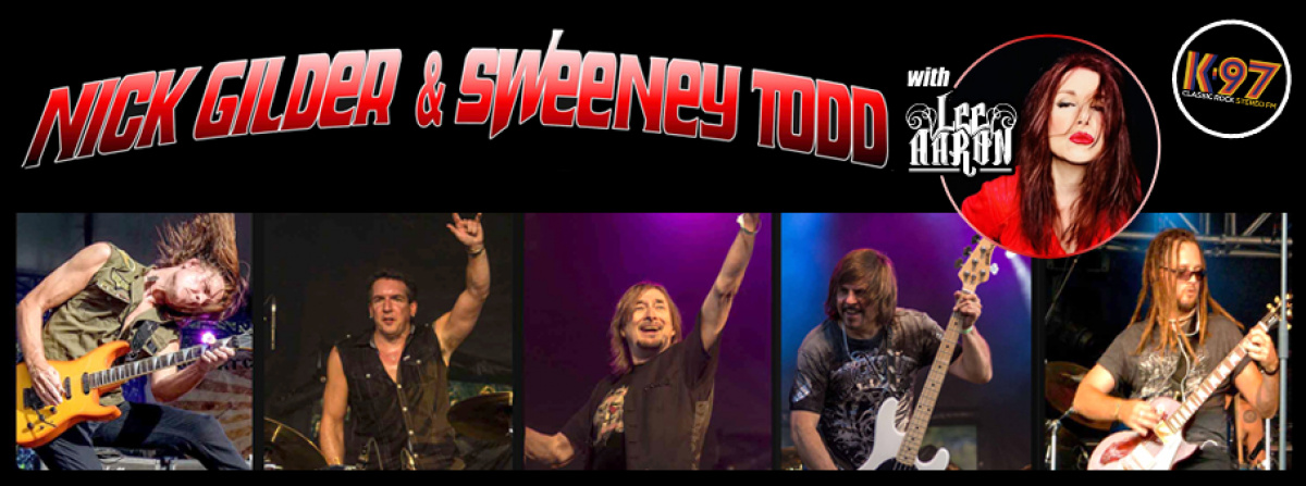 2023-03-21 K-97: Nick Gilder & Sweeney Todd with Lee Aaron